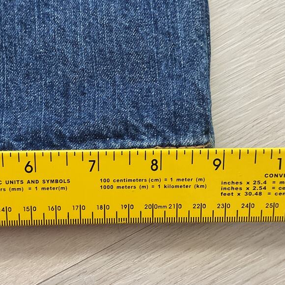 Authentic Brand Wrangler 20X Womens 5/6 x 36 Blue Jeans - Picture 6 of 9
